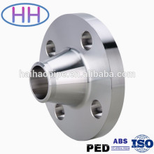 ANSI B16.5 SA182 F316 Flange de pescoço soldado com PED